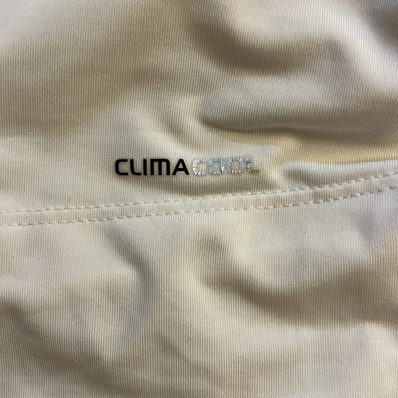 Adidas Women’s Climacool Shirt XL White Pink - Picture 4 of 6